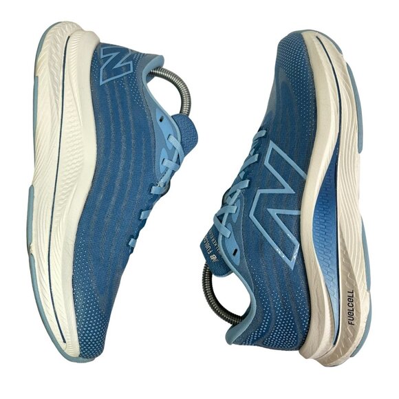 New Balance Womens FuelCell Walker Elite Running Shoes Light Blue sz 8 - Picture 3 of 9